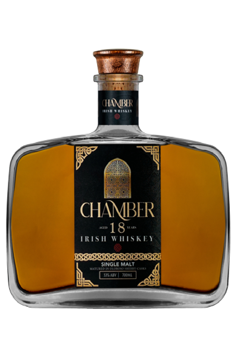 Chamber 18 Year Old Irish Whiskey Small Batch Single Malt