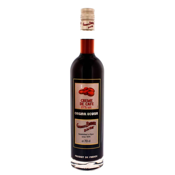 Gabriel Boudier Creme De Cafe 50cl