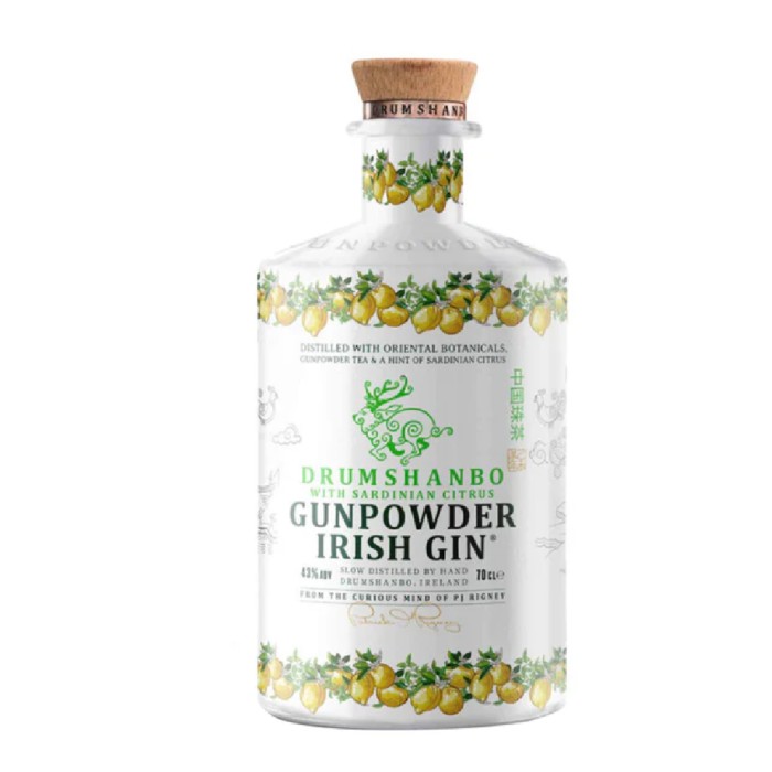 Drumshanbo Gunpowder Sardinian Citrus Ceramic Gin