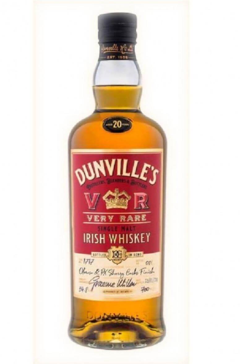 Dunville's 20 Year Old Oloroso & PX Sherry Casks Finish