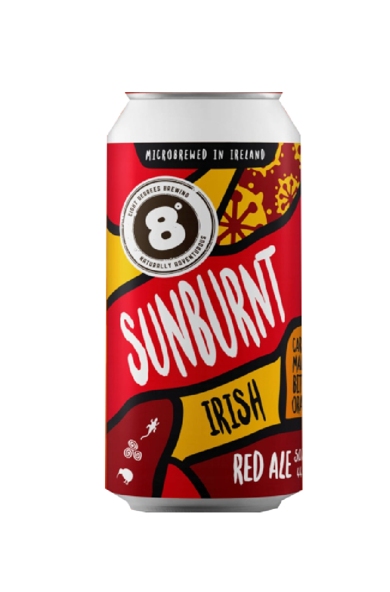 Eight Degrees Sunburnt Red Ale