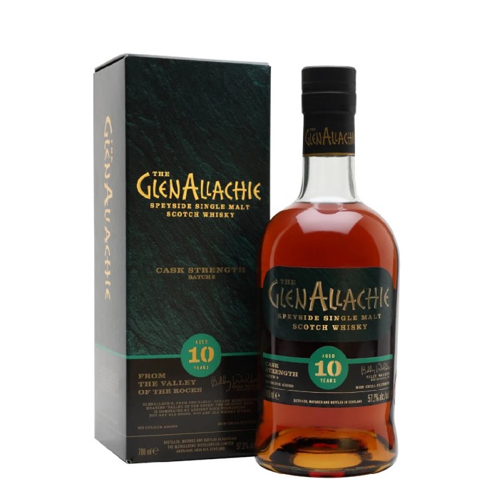 Glenallachie Cask Strength 10 Year Old Batch 8