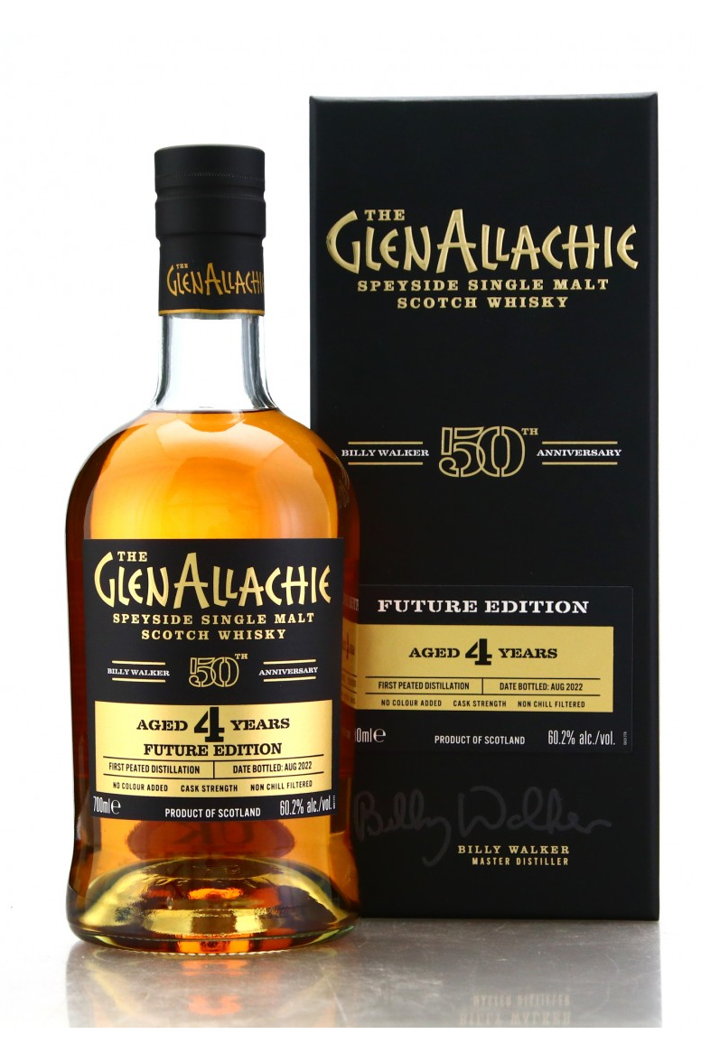 Glenallachie 4 Year Old Peated Cask Strength 50th Anniversary Edition