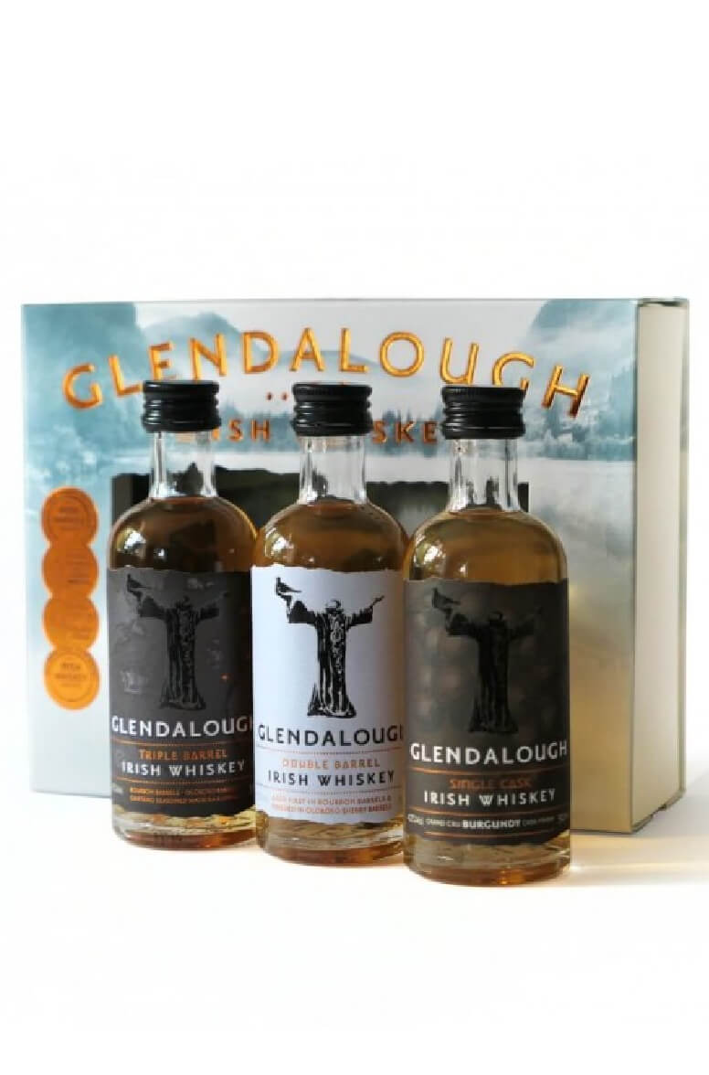 Glendalough Whiskey Miniature 3 Pack 