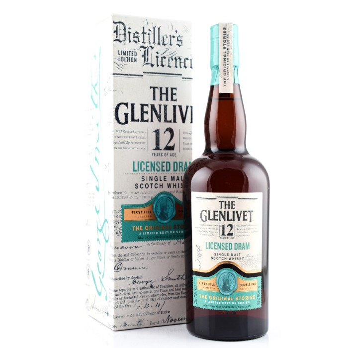 Glenlivet 12 Year Old Licensed Dram