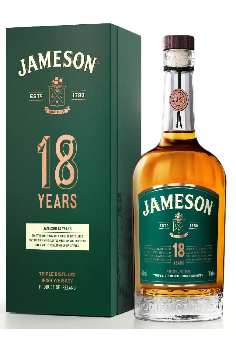 Jameson 18 Year Old New Label