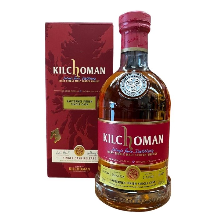 Kilchoman Sauternes Single Cask Finish 707/2014