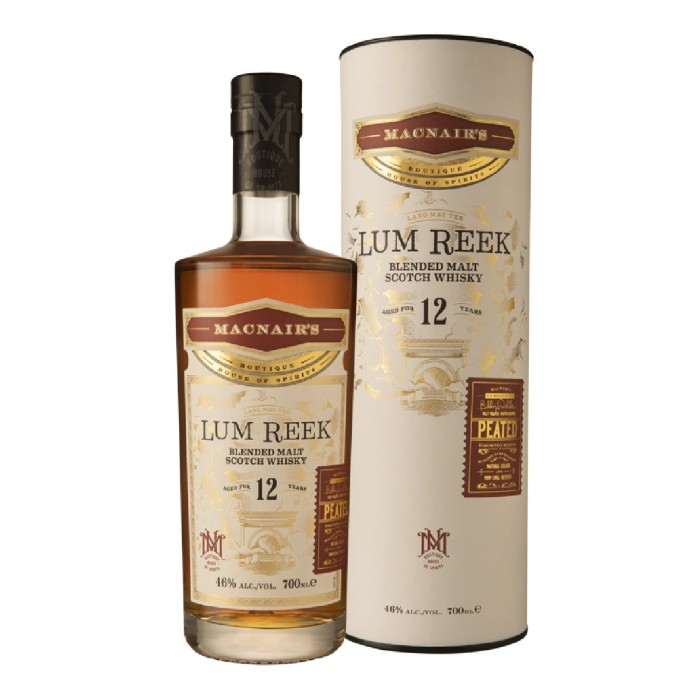 Mac Nair's Lum Reek 12 Year Old Peated Blended Malt 