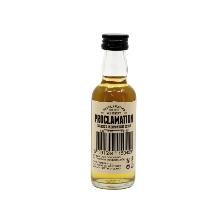 Proclamation Irish Whiskey 5cl