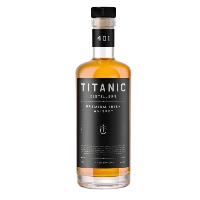 Titanic Distillers Premium Irish Whiskey