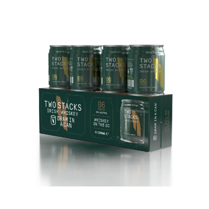 Two Stacks Dram In A Can 4 X 100ml