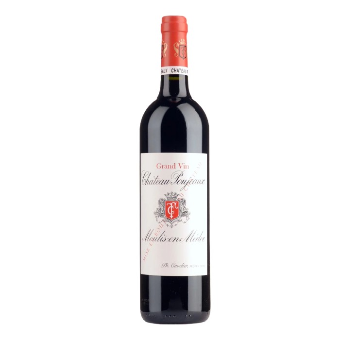 Chateau Poujeaux Moulis en Medoc 2018