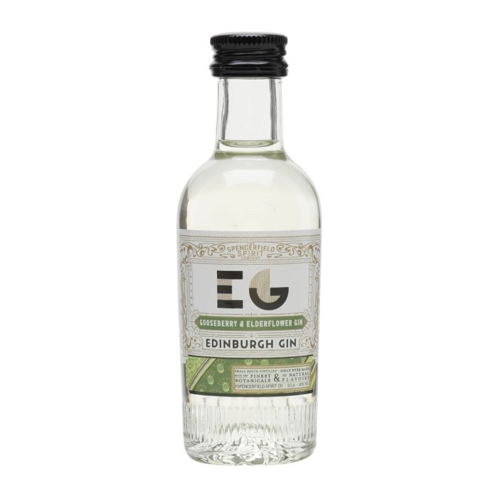 Edinburgh Gooseberry Elderflower 40% 5cl