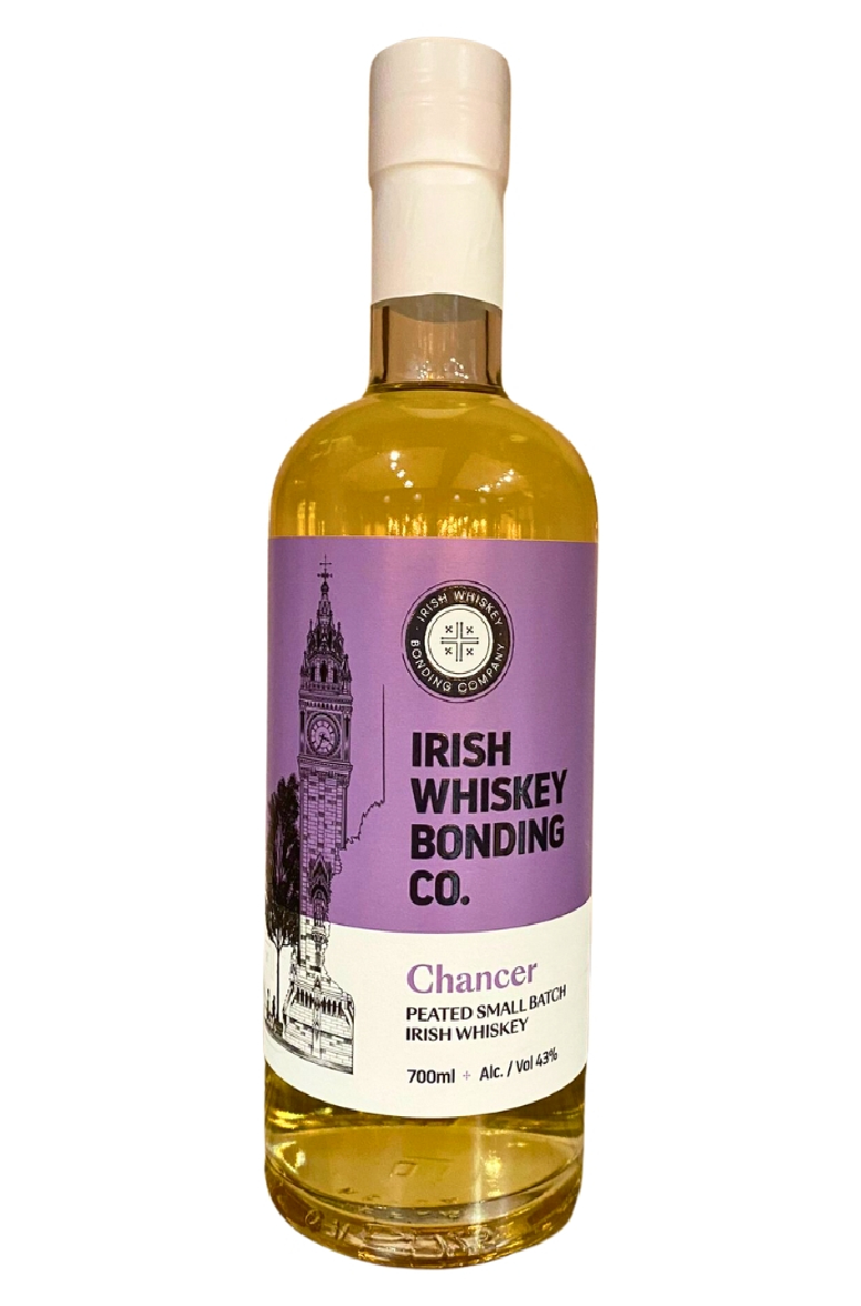Irish Whiskey Bonding Co Chancer Peated Small Batch Irish Whiskey