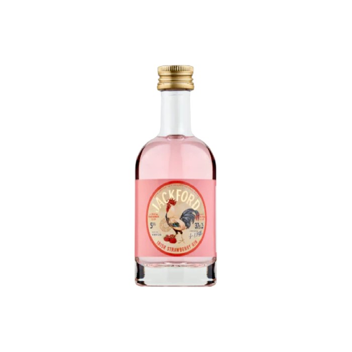 Jackford Irish Strawberry Gin 5cl