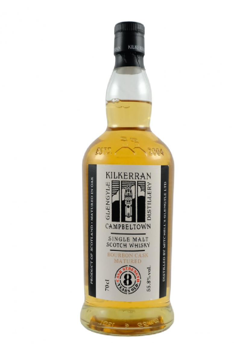 Kilkerran 8 Year Old Cask Strength Bourbon