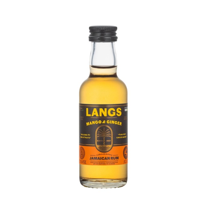 Langs Rum Mango & Ginger 5cl