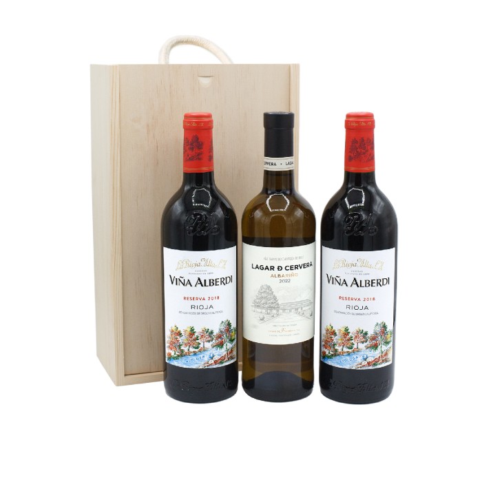 Rioja Alta 3 Bottle Set 2 X Alberdi, 1 X Lagar