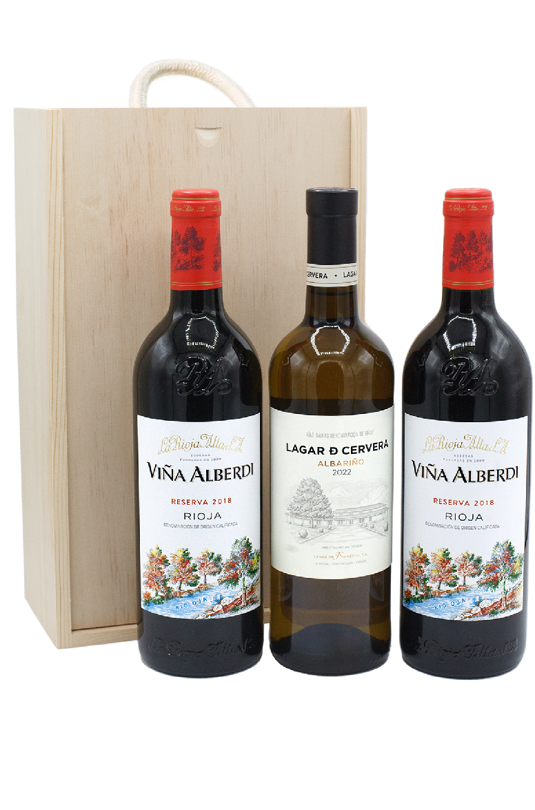 Rioja Alta 3 Bottle Set 2 X Alberdi, 1 X Lagar