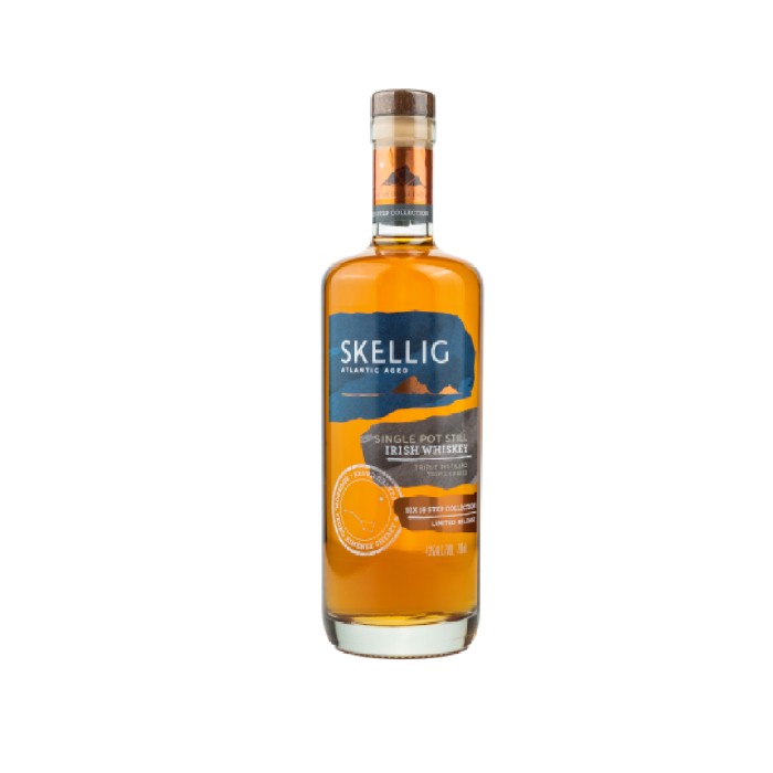 Skellig Triple Cask Single Pot Still Irish Whiskey 5cl