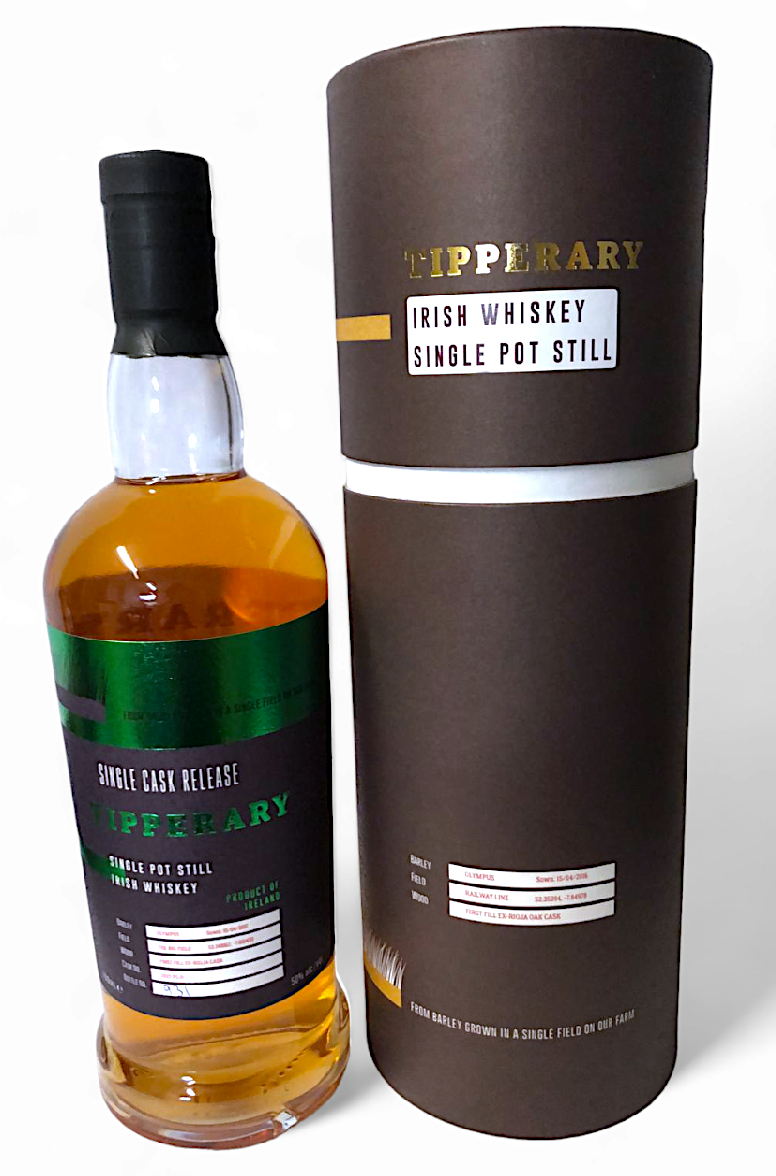 Tipperary Homegrown Barley Single Pot Still 2018