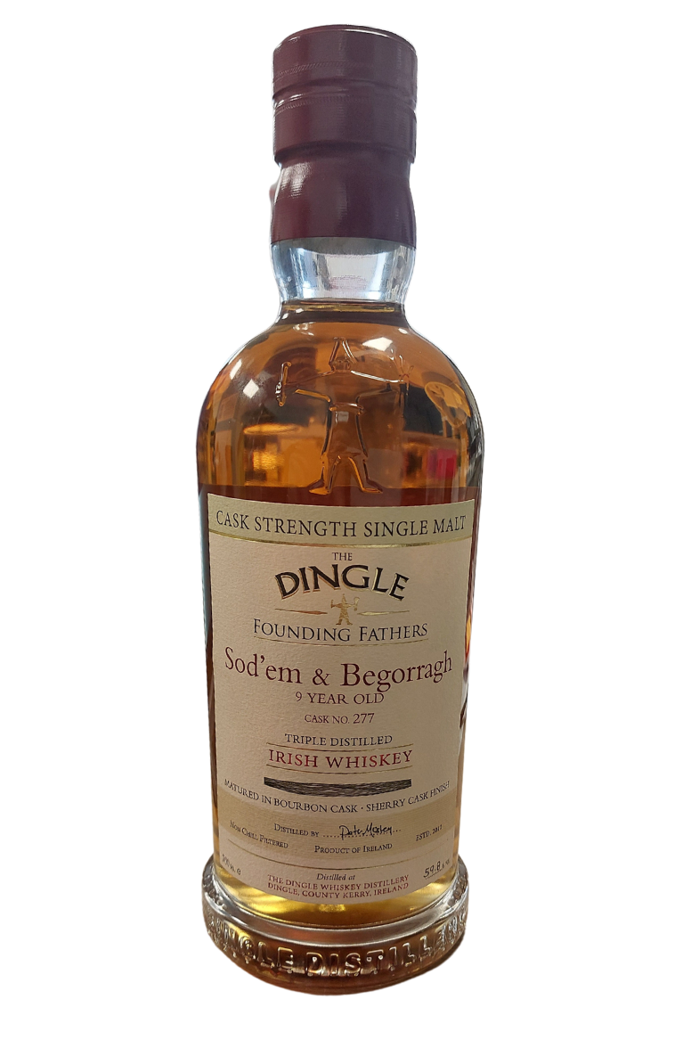 Dingle Founding Fathers 9 Year Old Cask Strength Sod'em & Begorragh Cask #277