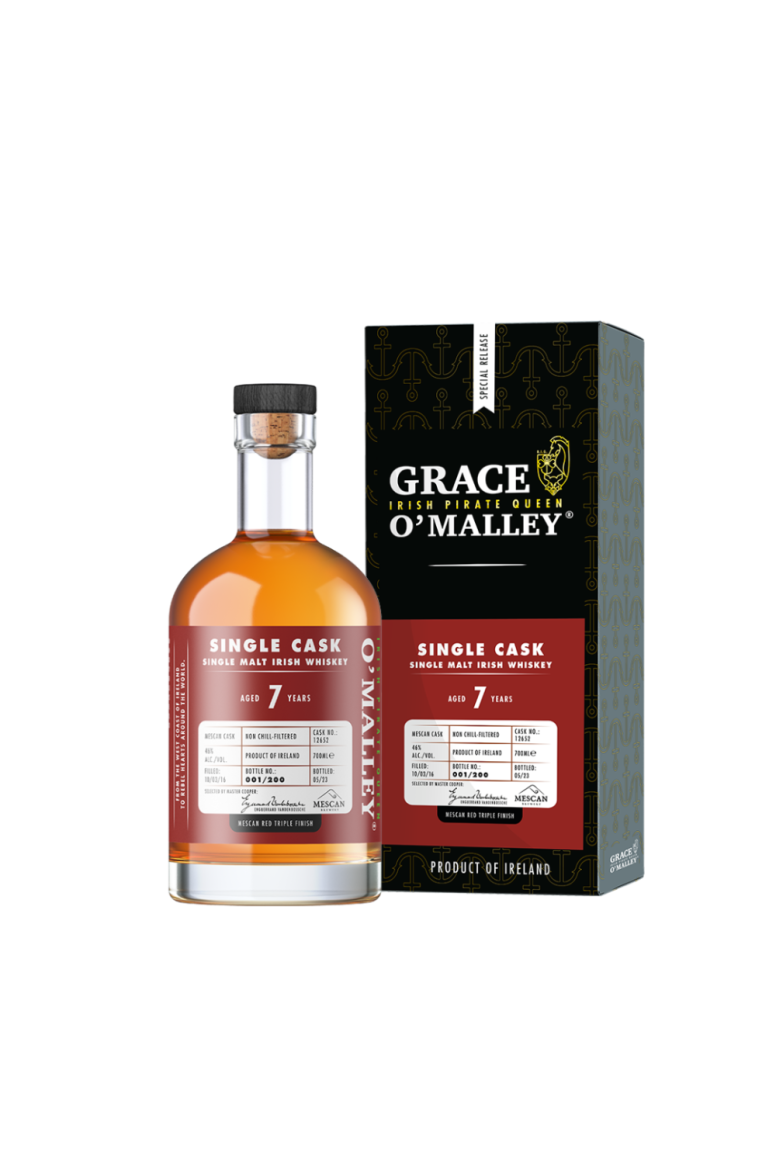 Grace O'Malley 7 Year Old Single Malt Mescan Red Triple Cask