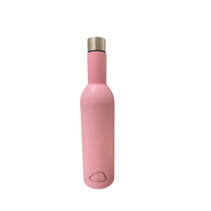 Kiss Me Pink Cloud Wine Bottle