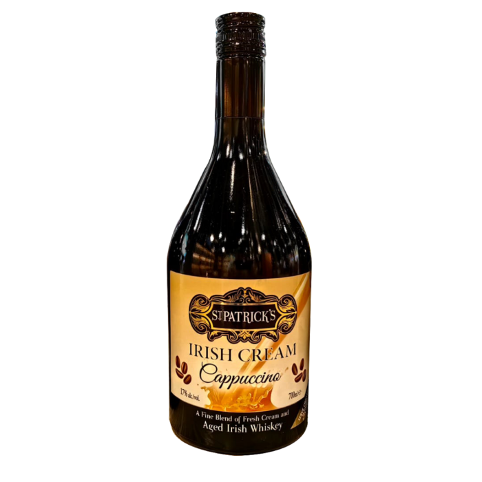 St Patrick's Cappuccino Irish Cream Liqueur