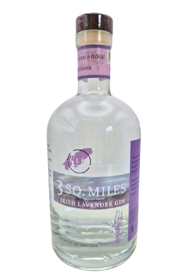 3 Sq Miles Irish Lavender Gin