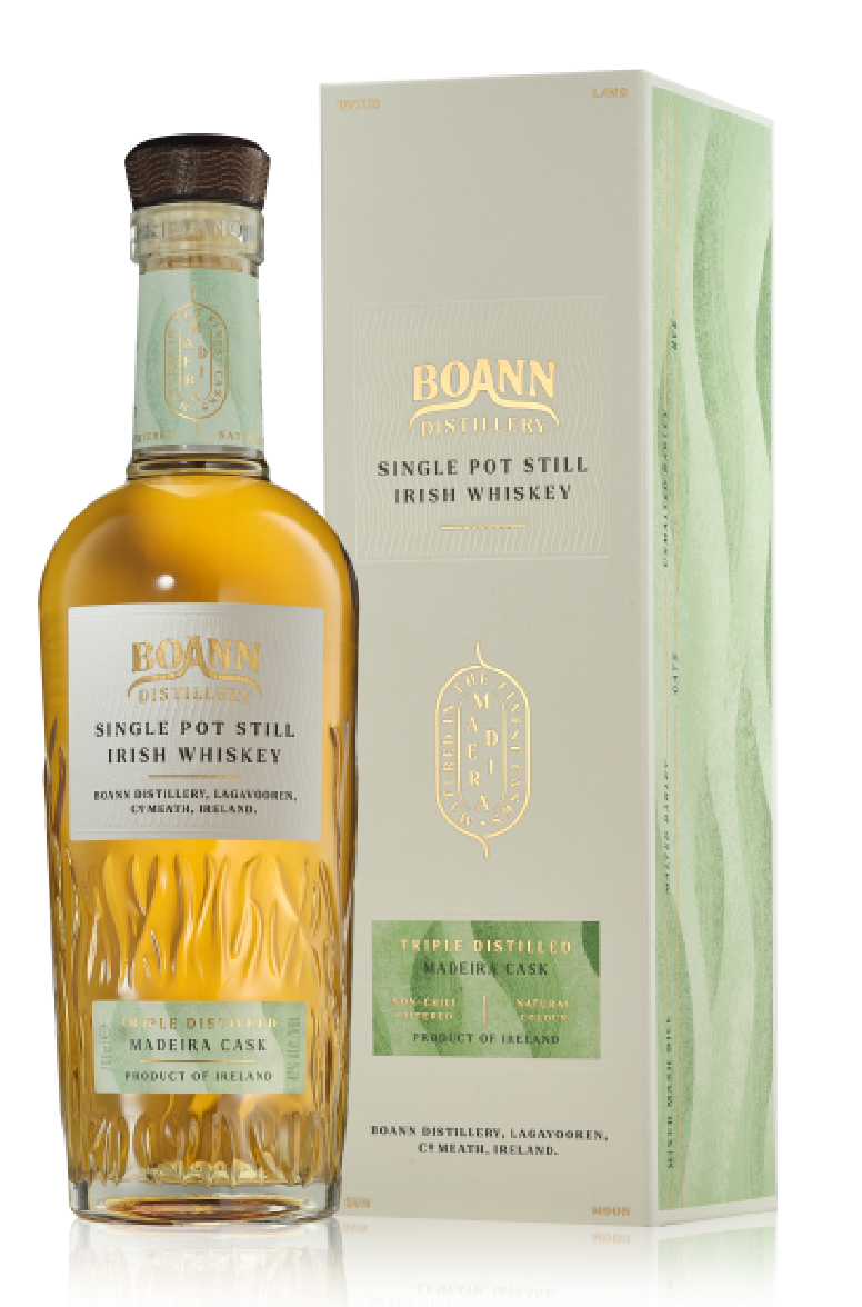 Boann Single Pot Still Irish Whiskey Madeira Cask