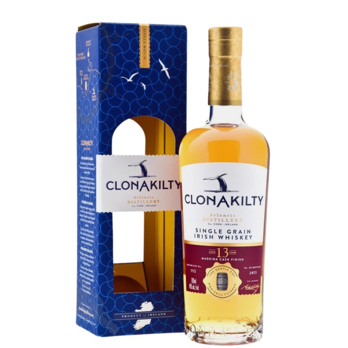Clonakilty 13 Year Old Single Grain Madeira Cask Finish
