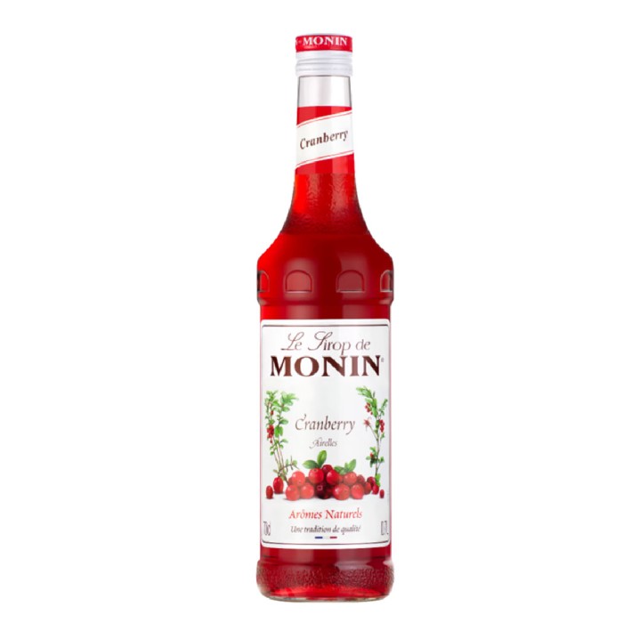 Monin Cranberry Syrup 70cl