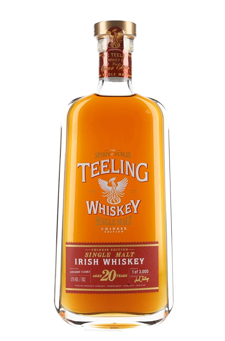 Teeling 20 Year Old Single Malt Chinese Bottling Sherry Cask