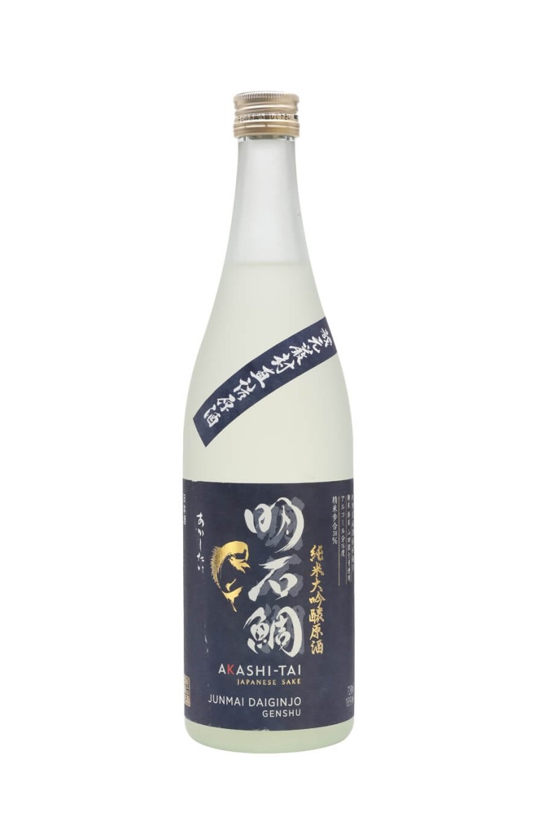 Akashi Sake Daiginjo Genshu Yamadanishiki
