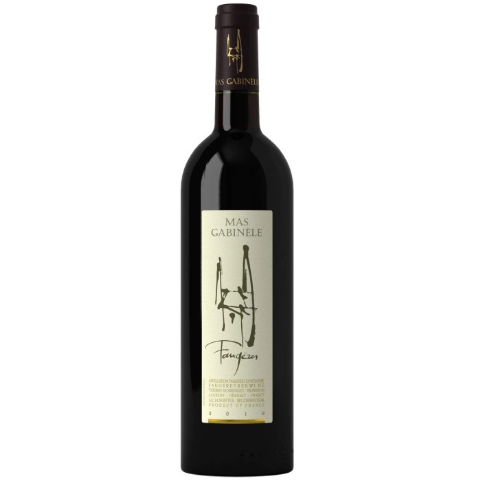 Mas Gabinele Faugeres Red 2019