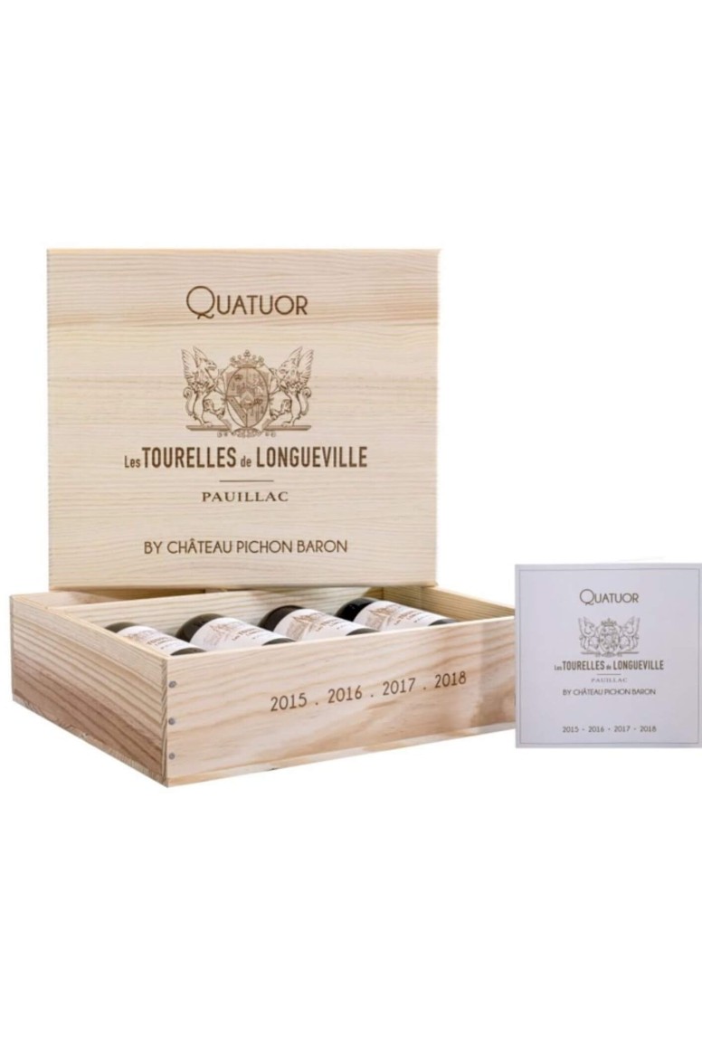 Quatuor Tourelles Pauillac 4x75cl Gift Set