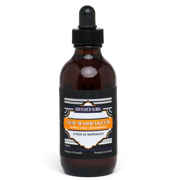 Bittered Sling Lem Marrakesh Bitters