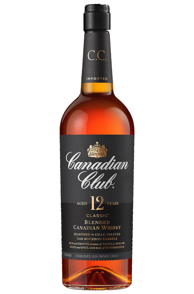 Canadian Club 12 Year Old 1 Litre