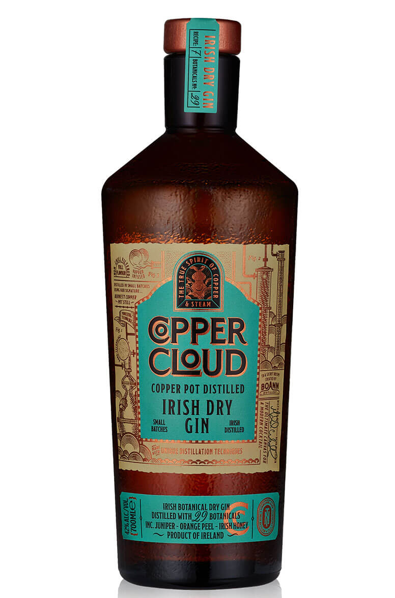Copper Cloud Irish Dry Gin 70cl