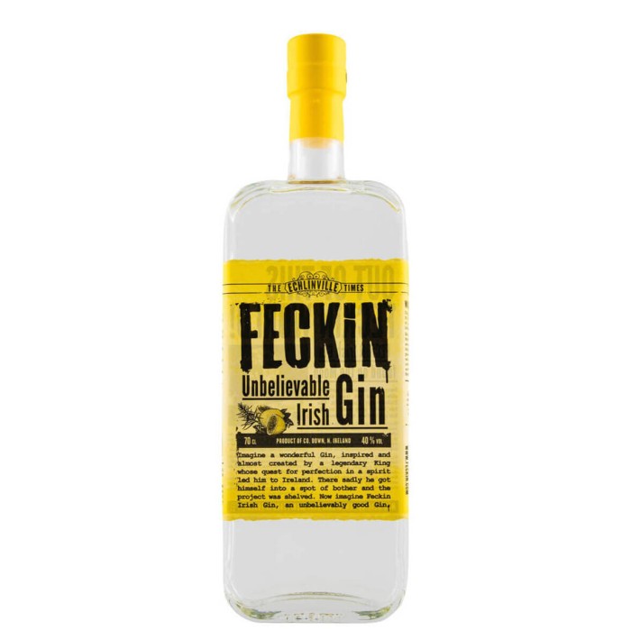 Feckin Unbelievable Irish Gin 