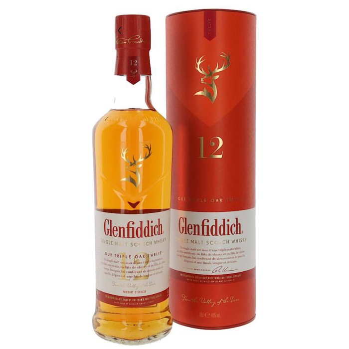 Glenfiddich 12 Year Old Triple Oak 70cl