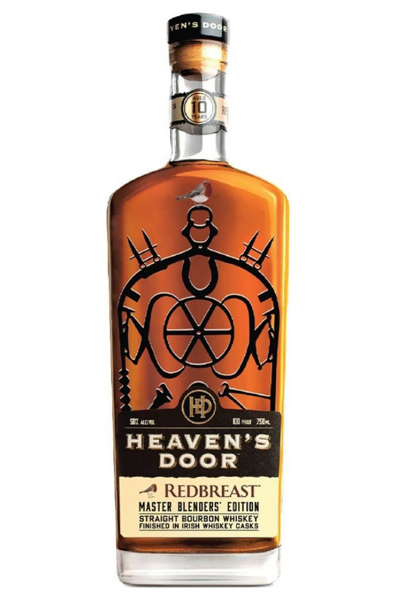Heaven's Door 10 Year Old Bourbon Redbreast Cask Finish Master Blenders Edition