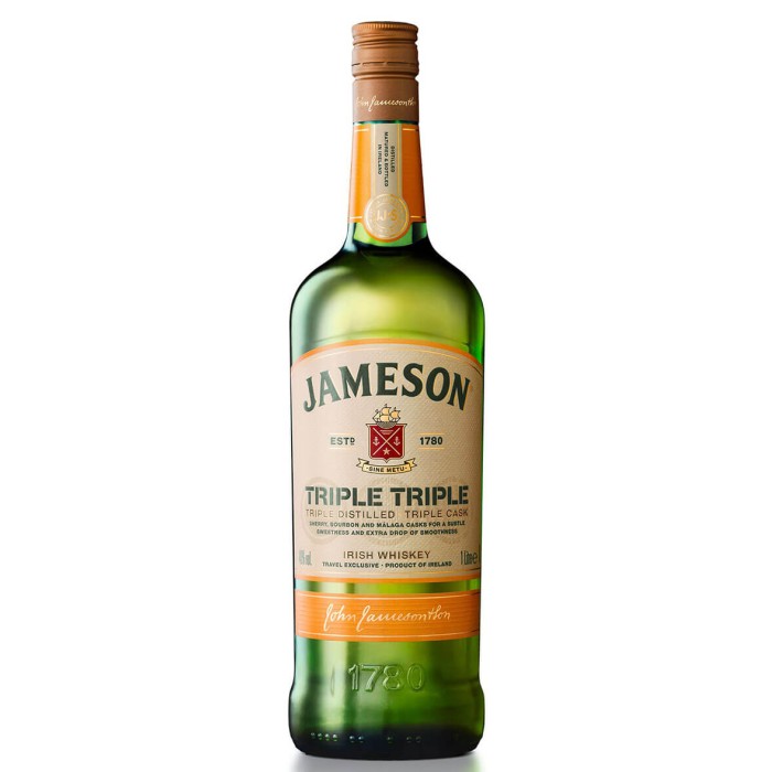 Jameson Triple Triple 1 Litre