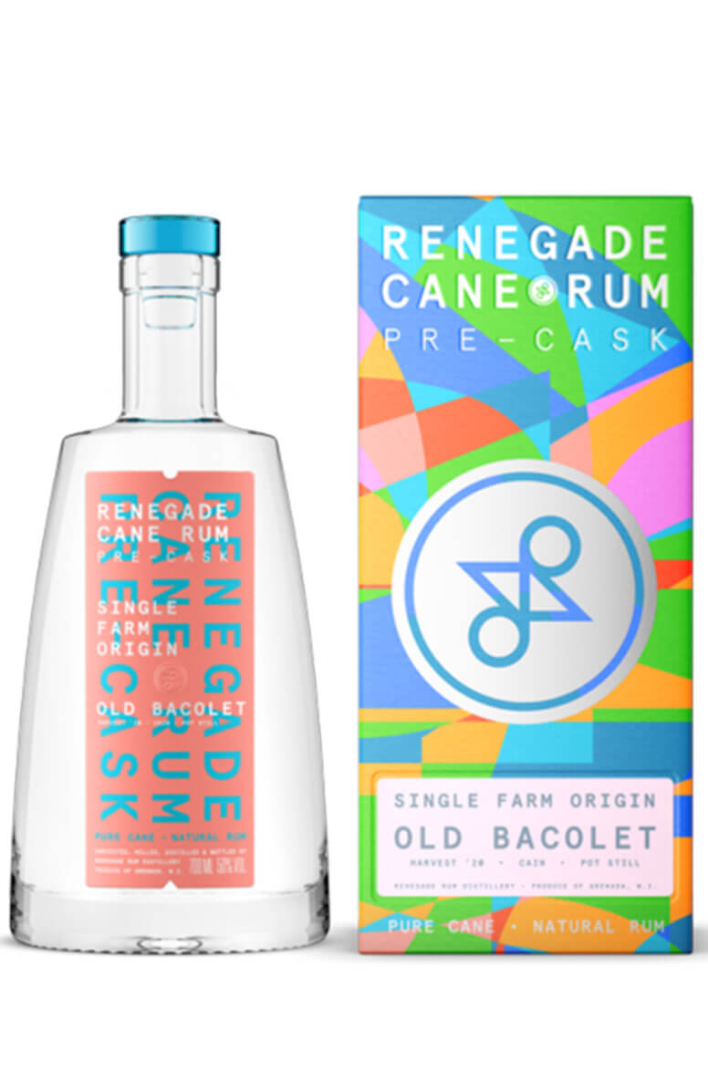 Renegade Pre Cask Rum Old Bacolet 70cl