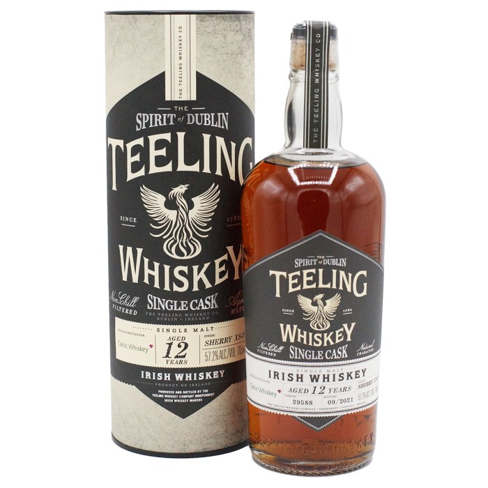 Teeling 12 Year Old Single Malt Single Cask #29588 Ximenez Spinola Cask