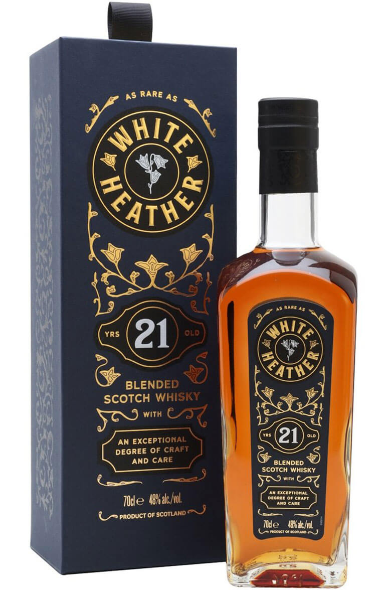White Heather Blended Whisky 21 Year Old