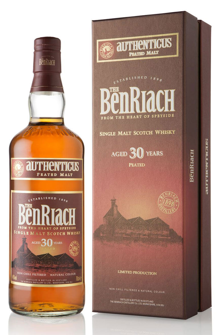 BenRiach 30 Year Old Authenticus - Peated