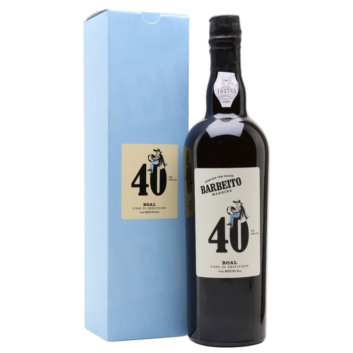 Barbeito Boal 40 Year Old 75cl Vinho do Embaixador
