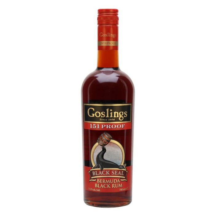 Goslings Black Seal Rum 151